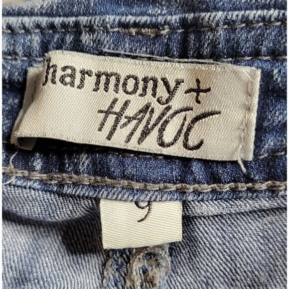 Harmony + Havoc Acid Washed Overalls - Size 9 - Picture 9 of 10